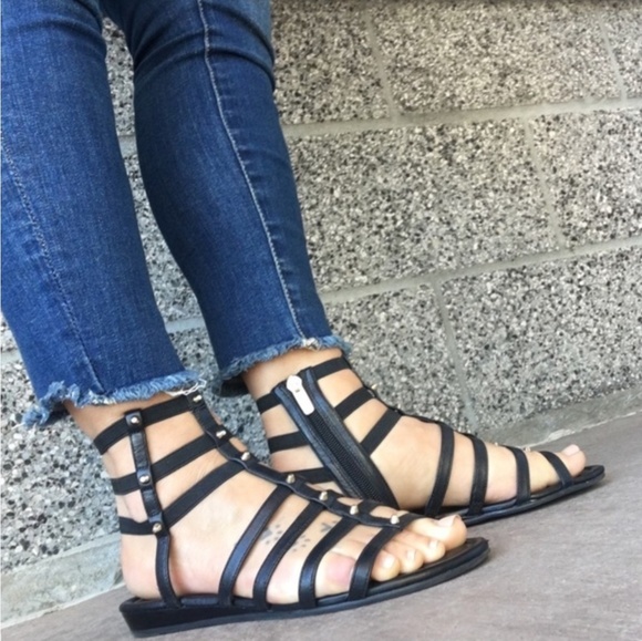 Bold & Edgy Marc Fisher Gladiator Sandals - Picture 6 of 7